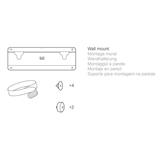Wall Mount Kit for Cisco Desk - SPARE