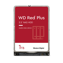 WD Red™ Plus 2,5" HDD 1TB NAS 5400RPM 16MB SATA III 6Gb/s