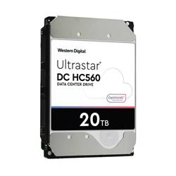 WD ULTRASTAR DC HC560 (3.5’’, 20TB, 512MB, 7200 RPM, SAS 12Gb/s, 512E SE P3