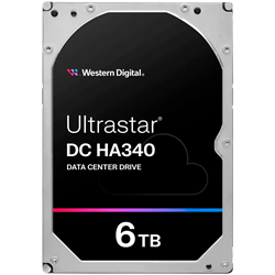 Western Digital Ultrastar DC HA340 3,5" HDD 6TB 7200rpm SATA 6Gb/s 512e SE 256MB