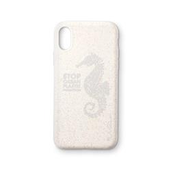 Wilma Matte Seahorse Eco-case iPhone Xr, biele