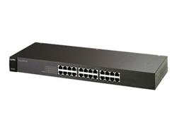 ZyXEL ES1100-24E, 24p switch (24x10/100 Mbit RJ-45, desktop, fanless, green(802.3az)
