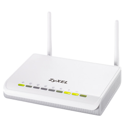 ZyXEL NBG-418N, Wi-Fi 802.11n (300Mbps,4xLAN 10/100,1xWAN 10/100) WPA2, 2x 5dBi antena