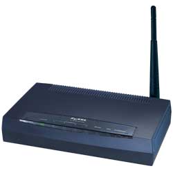 ZyXEL P-660HW-T3 v2 ADSL 2/2+ Router (4x10/100, WiFi AP g+, FW)